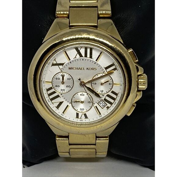 Michael Kors MK5365 Unisex Stainless Steel Analog Dial Quartz Wrist Watch JK263 - Picture 2 of 12